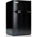 Intirion Microfridge Refrigerator/Freezer, 3.1 CF, Manual Defrost, ESR, Black 3.1MF7R